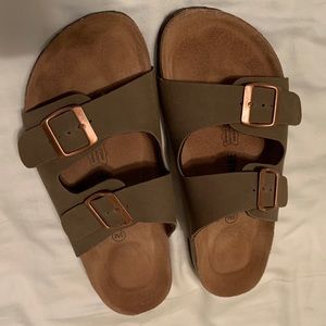 Brown sandals